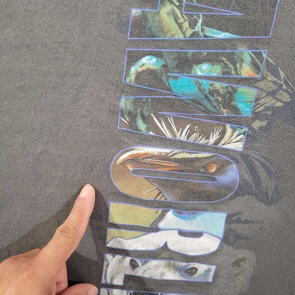 Sea World Shirt Mens 2XL Gray Shamu Killer‎ Whale Orca Souvenir Destination Tee - Picture 6 of 11